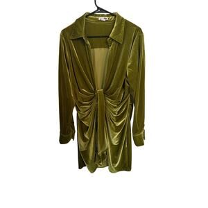 Fashion Nova Green Dress 1XL